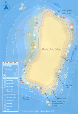 Merülőhely térképe